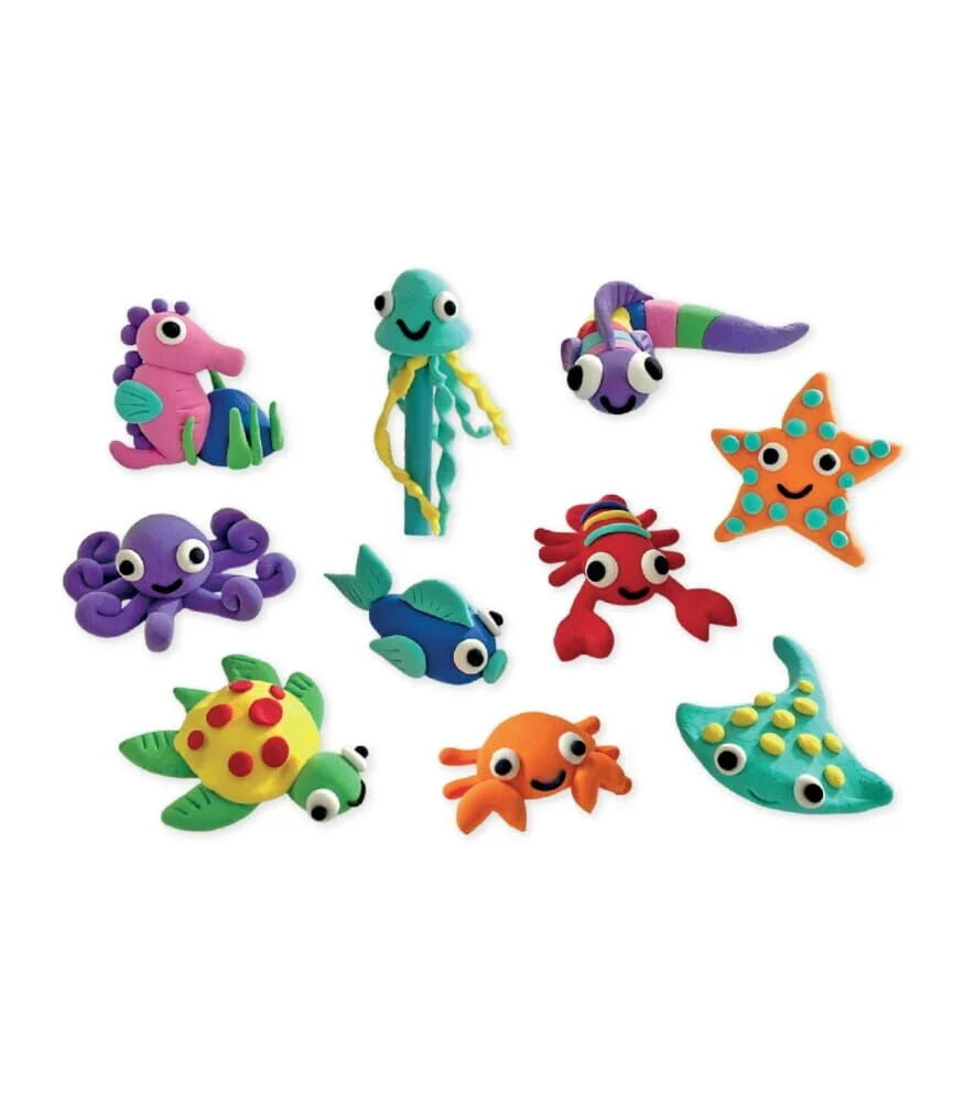 Floss & Rock Clay And Play Ocean Hava İle Kuruyan Kil Seti
