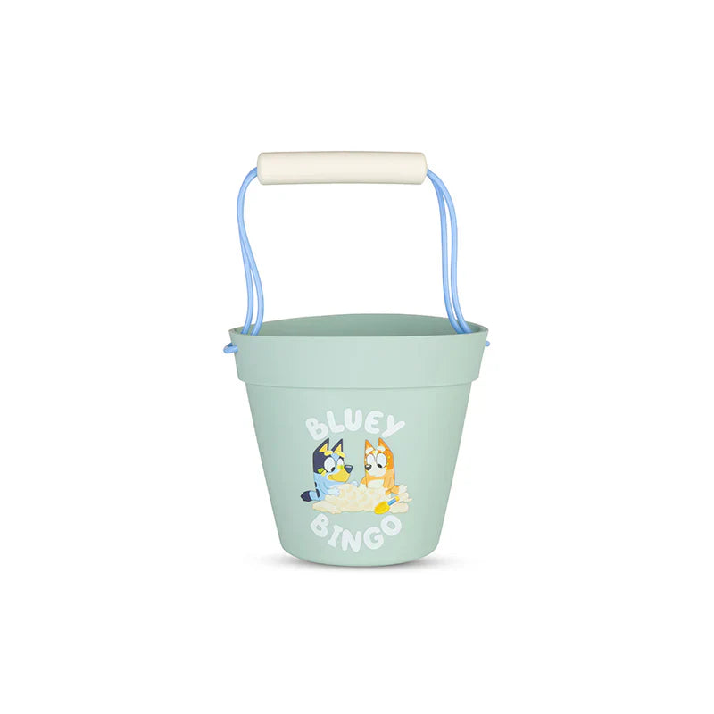 Swim Essentials Bluey Silikon Oyuncak Seti - Kova, Kürek ve 3 adet Kalıp