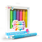 Ooly Heart Pops 6'lı Neon Highlighter