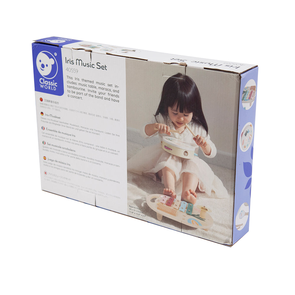 Classic World Ahşap Iris Müzik Seti