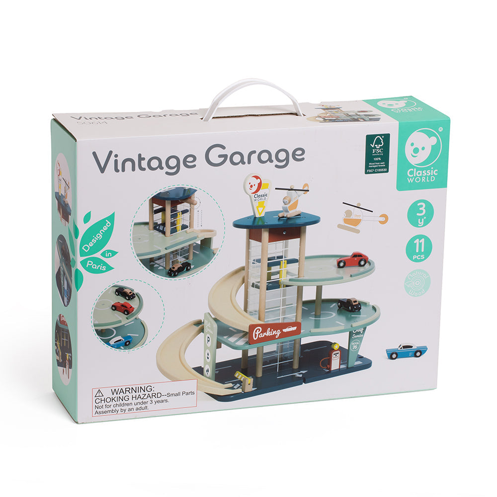 Classic World Ahşap Vintage Garaj