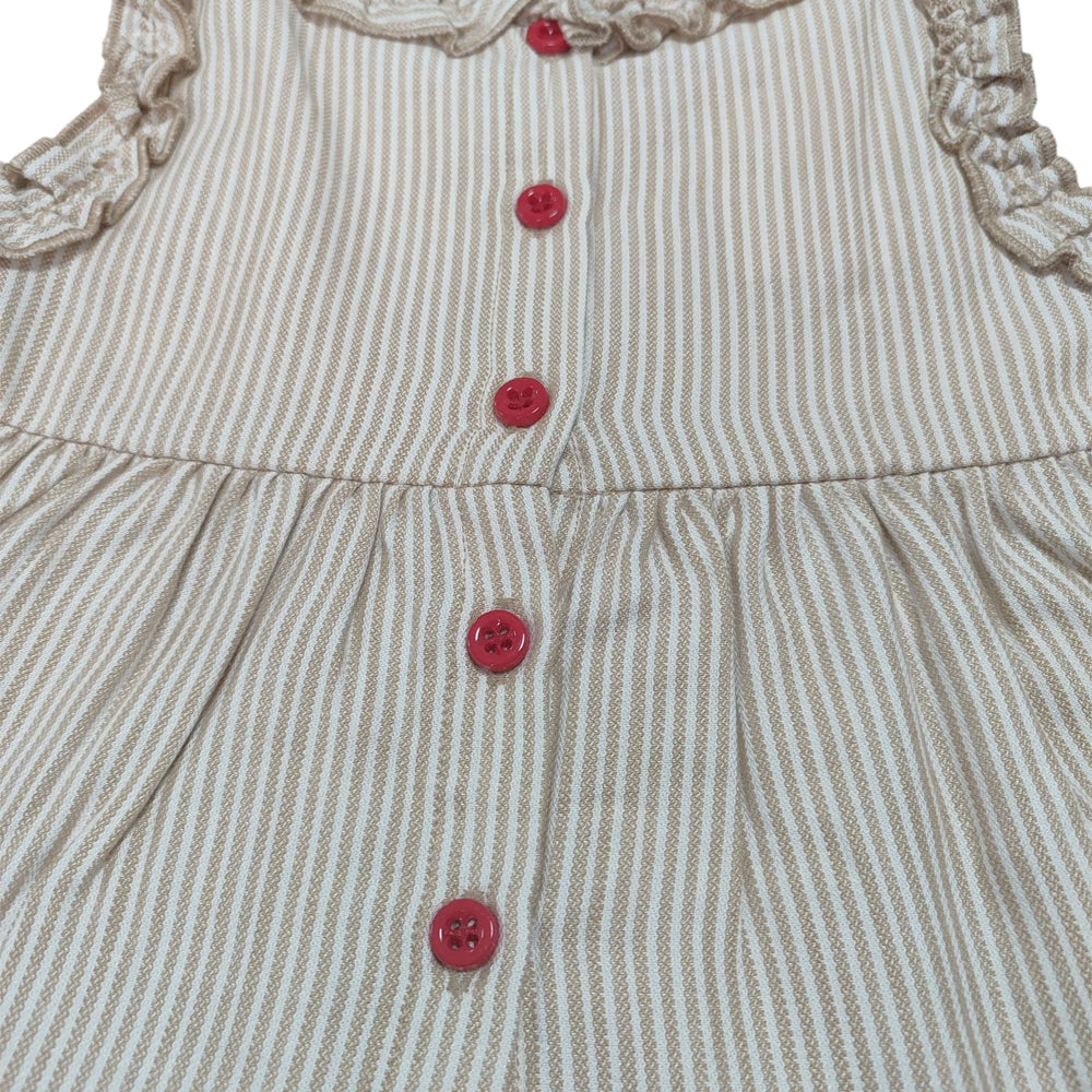 Miela Kids Fırfırlı Cherry Bluz ve Şort Takım