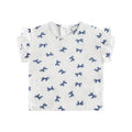 Antebies Mavi Kurdele Jakar Tshirt