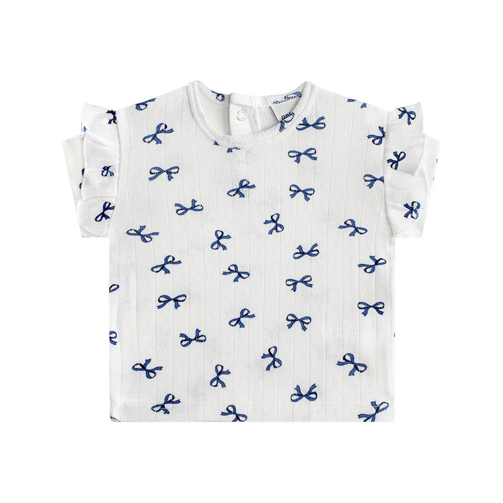 Antebies Mavi Kurdele Jakar Tshirt