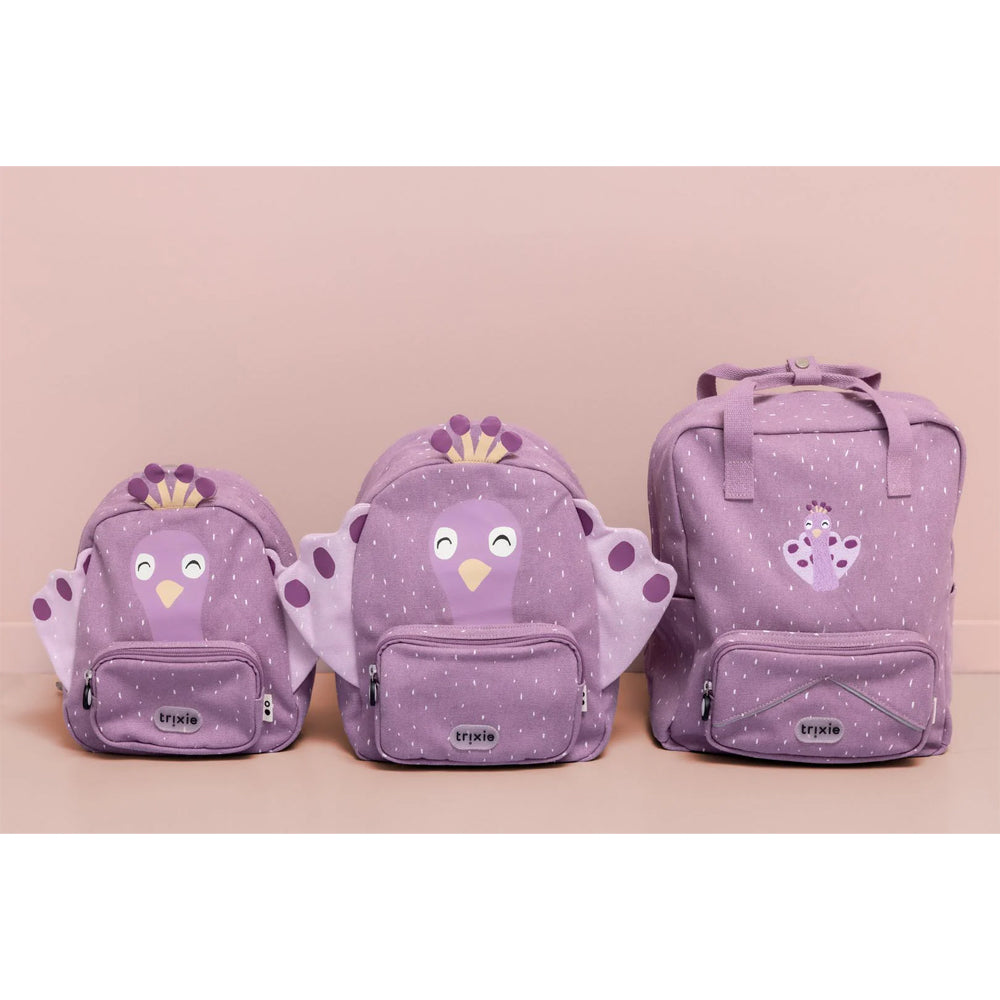 Trixie Backpack Small Mrs. Peacock - Küçük Sırt Çantası