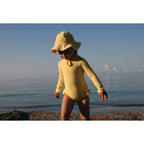 Sand Mother Sand Wave Sun Hat - Butter Yellow