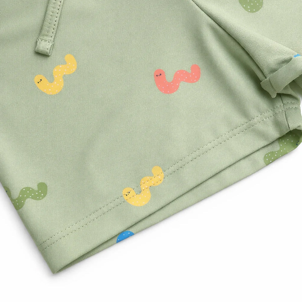 Lille Trove UV Korumalı Boxer Mayo -Sweet Snail