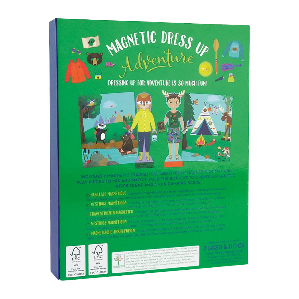 Floss & Rock Mıknatıslı Giydirme Setleri / Adventure