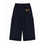 Miela Kids Tiny Stories Gabardin Kargo Bol Paça Pantolon - Gece Mavisi