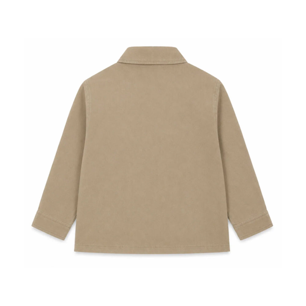 Miela Kids Woodland Gabardin Gömlek Ceket - Bej