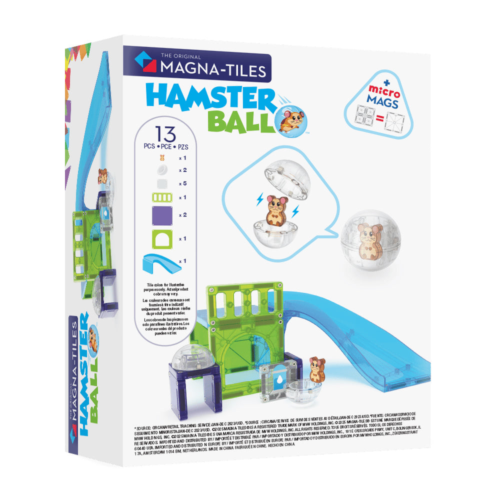 Magna Tiles Hamster Ball Manyetik Bloklar - 13 Parça