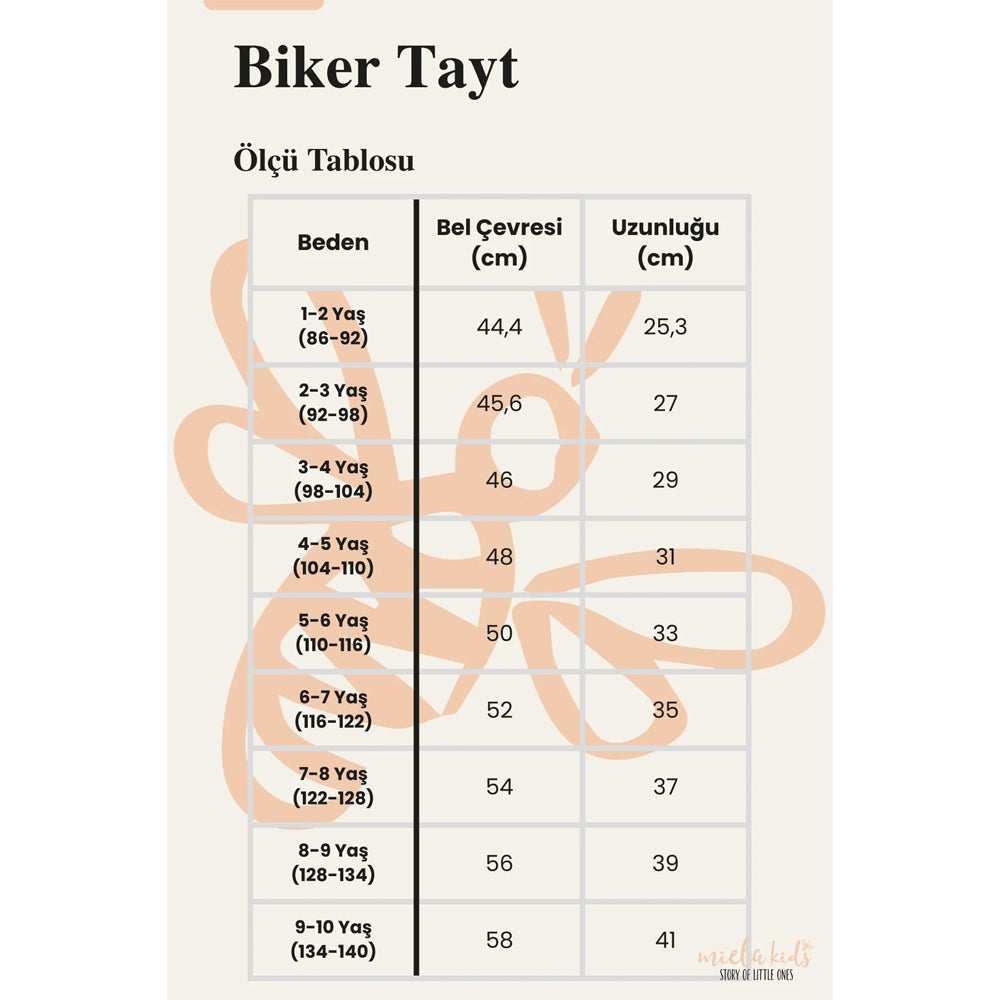 Miela Kids Biker Tayt Violet