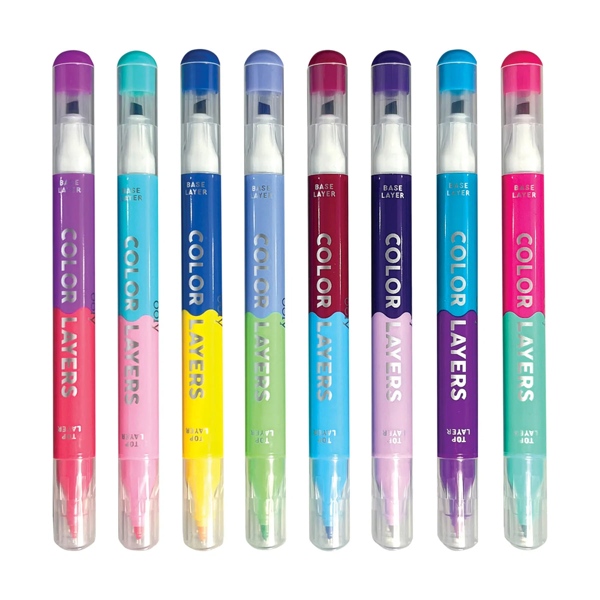 Ooly Color Layers Çift Uçlu 8li Keçeli Kalem