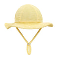 Sand Mother Sand Wave Sun Hat - Butter Yellow