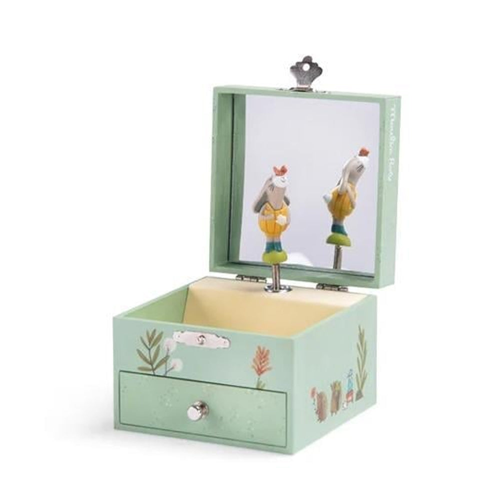 Moulin Roty Müzikli Takı Kutusu - Sevimli Tavşan