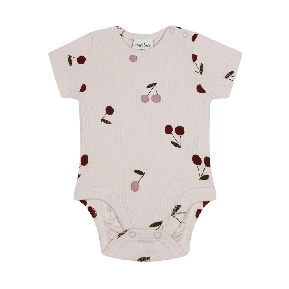 Antebies Kiraz Masalı Kısa Kollu Body Pantolon Set