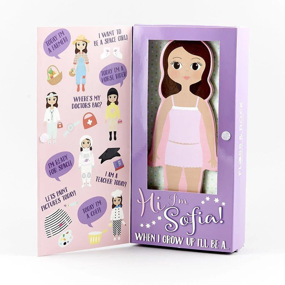 Floss & Rock Mıknatıslı Giydirme Setleri / Sophia