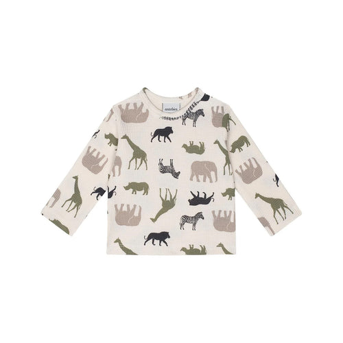 Antebies Safari Macerası Uzun Kollu Tshirt Pantolon Set