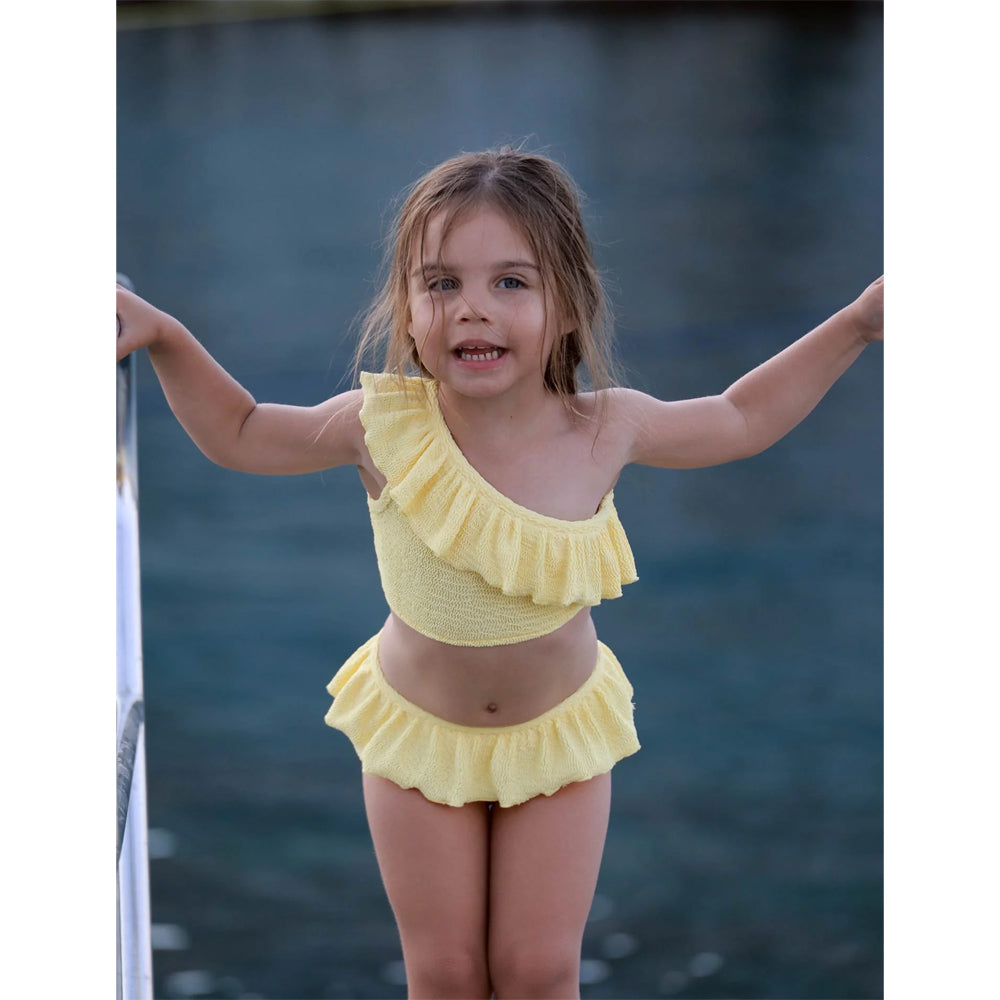 Sand Mother Sand Wave Lambada Bikini Set - Butter Yellow