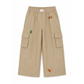 Miela Kids Tiny Stories Gabardin Kargo Bol Paça Pantolon - Bej