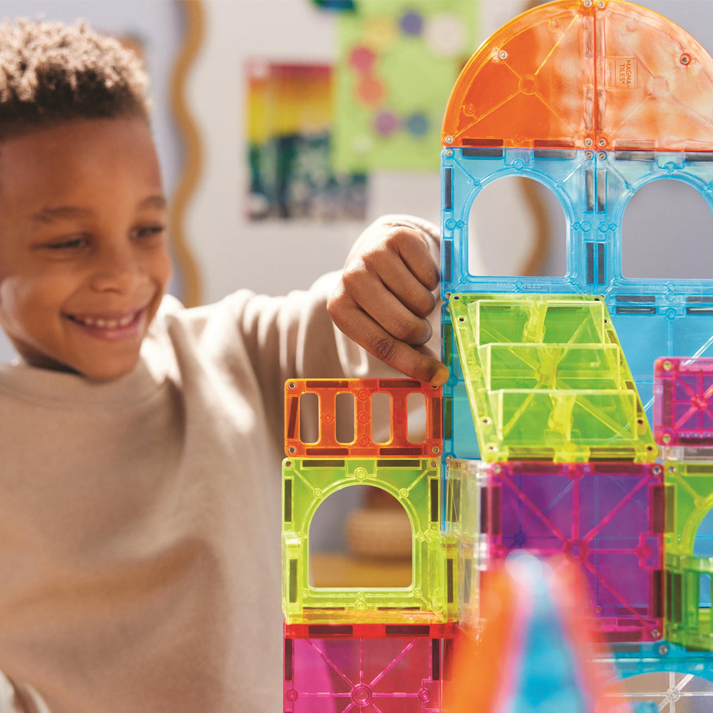 Magna Tiles City Center Manyetik Bloklar - 110 Parça