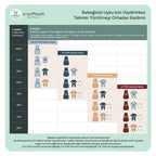 ErgoPouch 1.0 TOG Organik Pamuklu Patikli Pijama Tulum - Krem