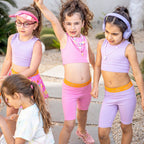 Miela Kids Biker Tayt Violet