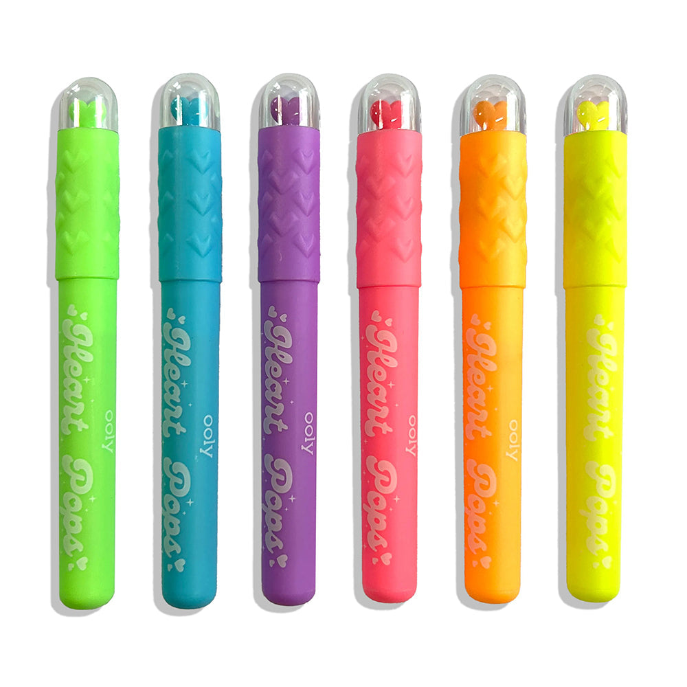 Ooly Heart Pops 6'lı Neon Highlighter