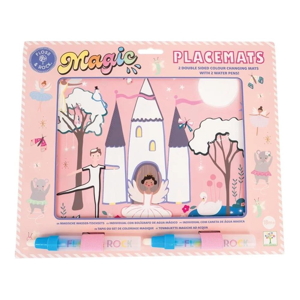 Floss & Rock Renk Değiştiren Sulu Boyalı Oyun Mat / Enchanted