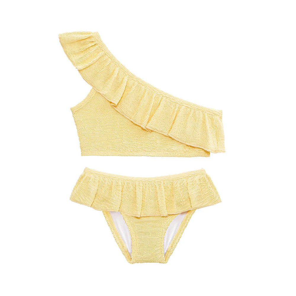 Sand Mother Sand Wave Lambada Bikini Set - Butter Yellow