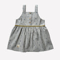 Auntie Me Organik Stripes & Herbs Pazen Elbise