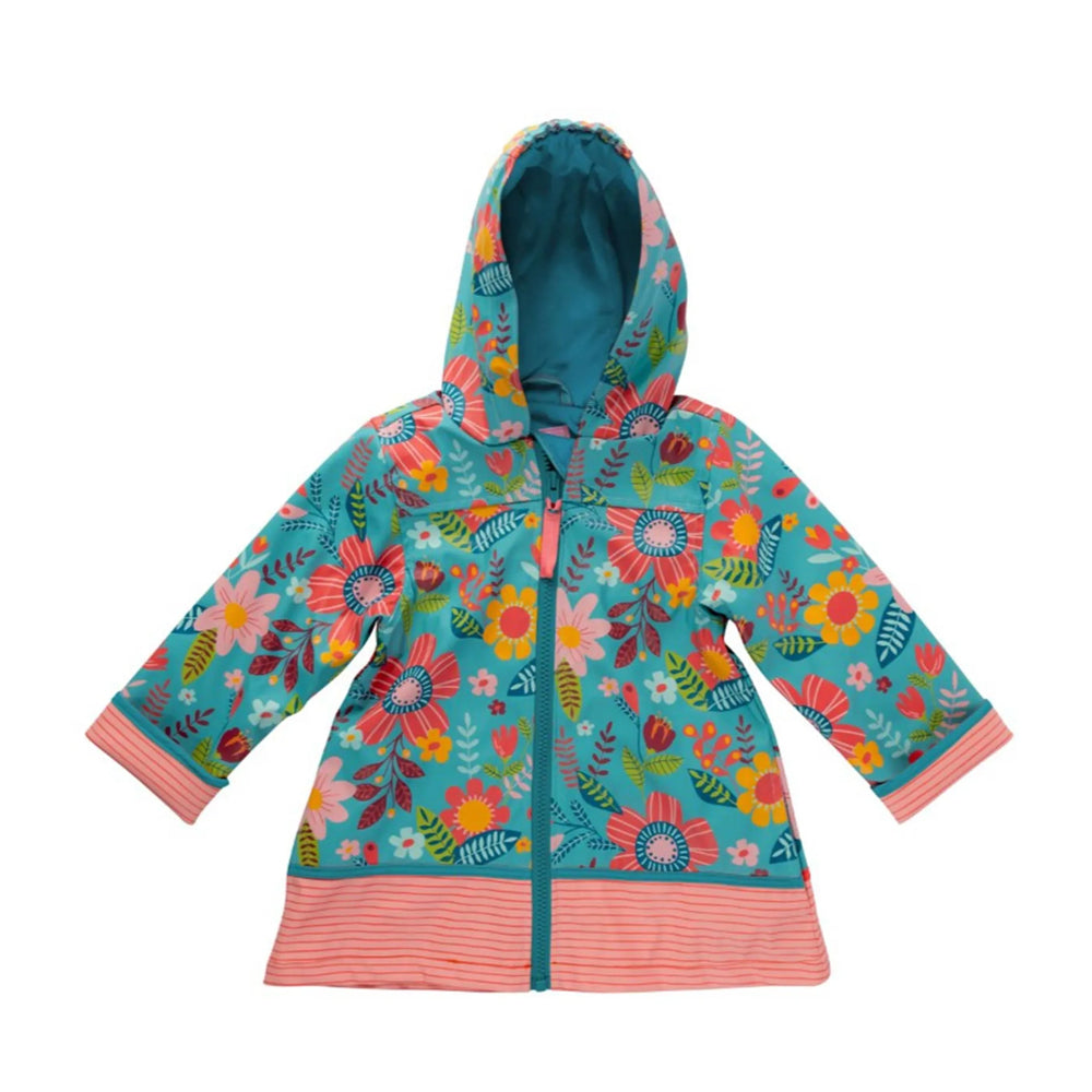 Stephen Joseph Yağmurluk - Turqoise Floral