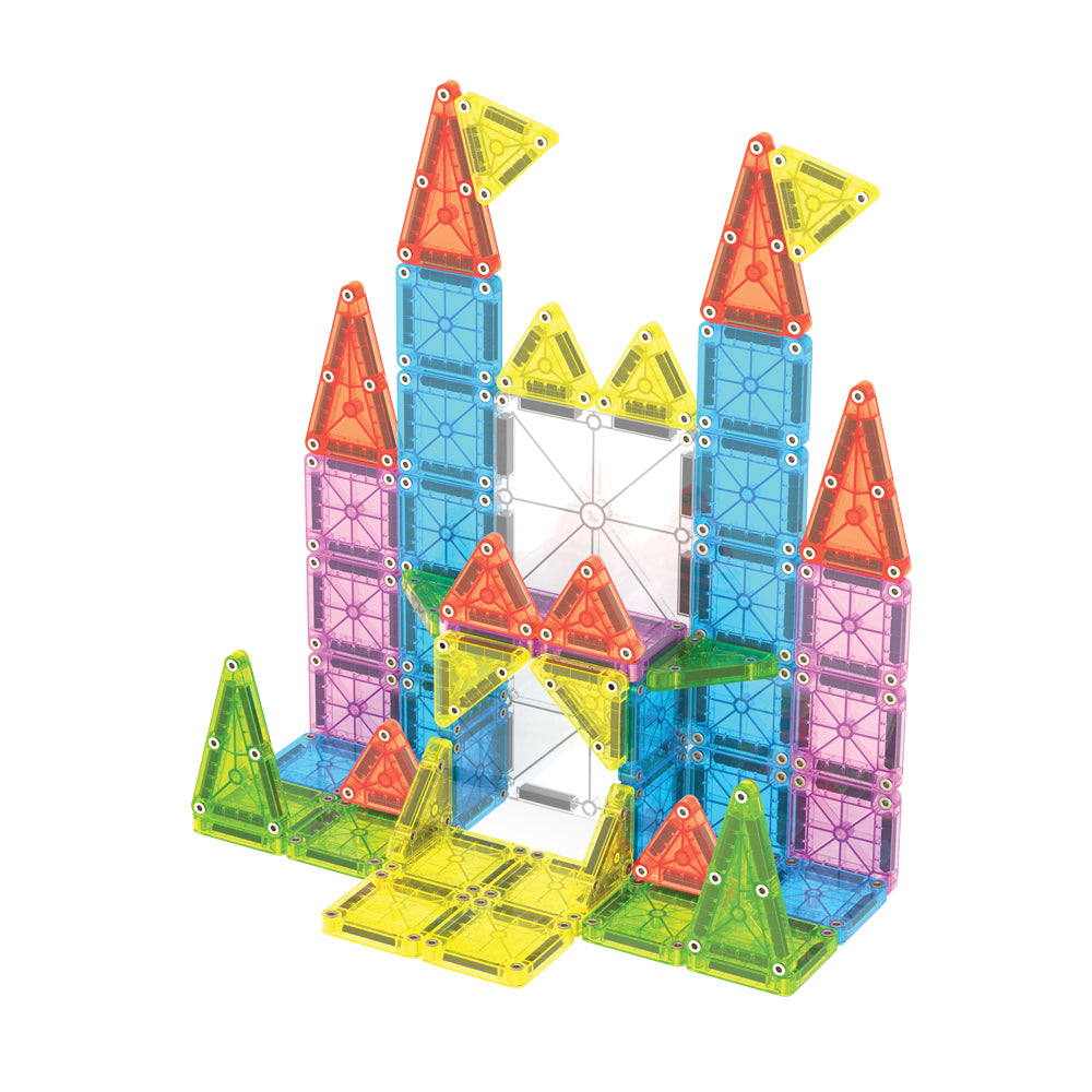 Magna Tiles Travel Set - Seyahat Seti Manyetik Bloklar - 55 Parça