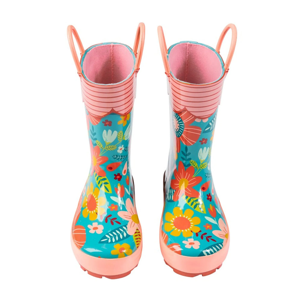 Stephen Joseph Yağmur Çizmesi - Turqoise Floral