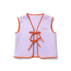 Miela Kids Dreams Kapitone Yelek Floral Lila