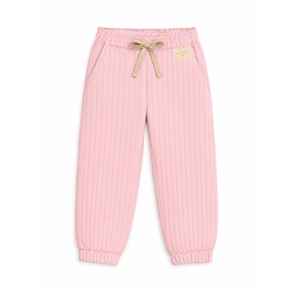 Miela Kids Teddy Bear Heart Kapitone Bebek Takımı - Şeker Pembesi