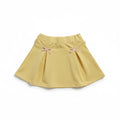 Miela Kids Kurdela Detaylı Etek - Butter Yellow