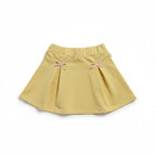 Miela Kids Kurdela Detaylı Etek - Butter Yellow