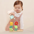 Classic World Ahşap Dizme Oyunu - Flower Garden