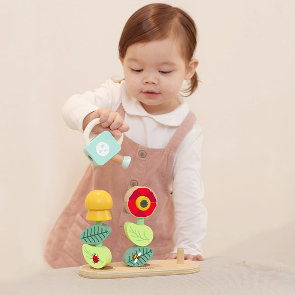 Classic World Ahşap Dizme Oyunu - Flower Garden