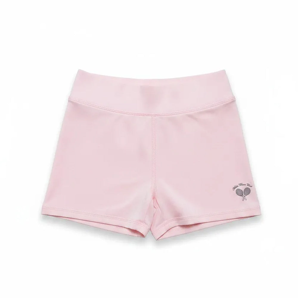 Miela Kids Tennis Club Kız Çocuk Biker Tayt - Candy Pink