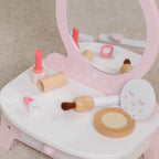 Classic World Ahşap Makyaj Masası - Pembe