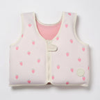 Sunnylife Çocuk Yüzme Can Yeleği - Strawberry Sunshine Pink