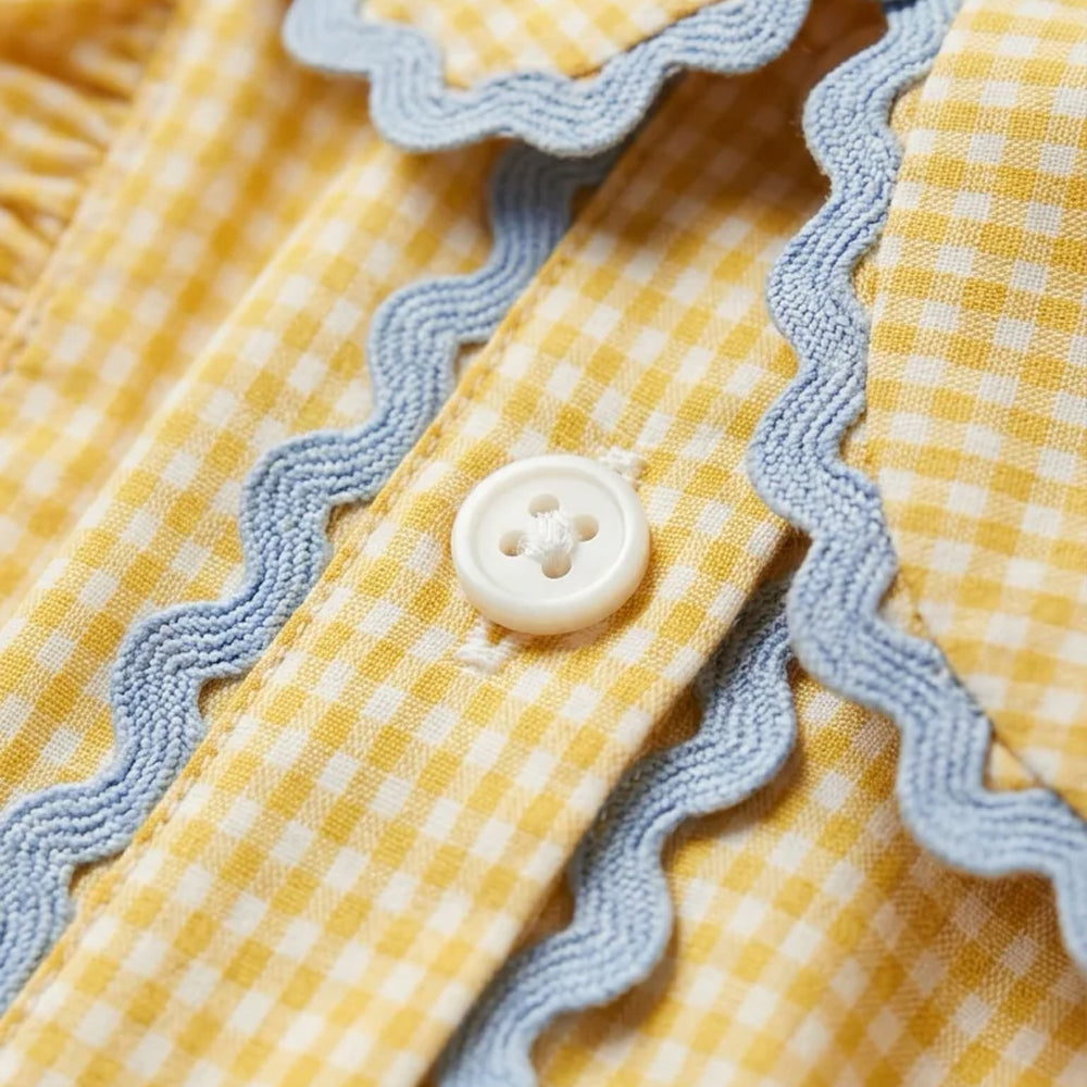 Le Petit Mico Elbise - Lemon Breeze