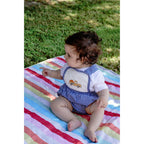 Miela Kids Peach Truck Ekose Salopet