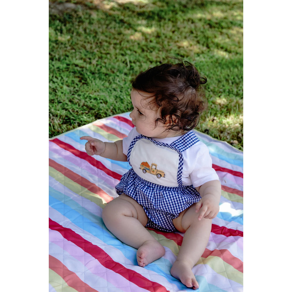 Miela Kids Peach Truck Ekose Salopet