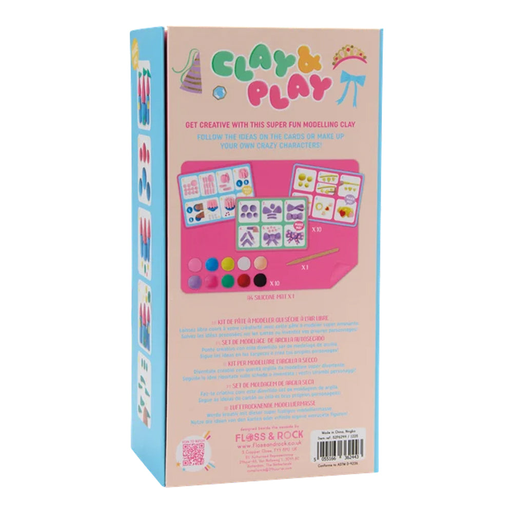 Floss & Rock Clay And Play Hava İle Kuruyan Kil Seti /  Princess