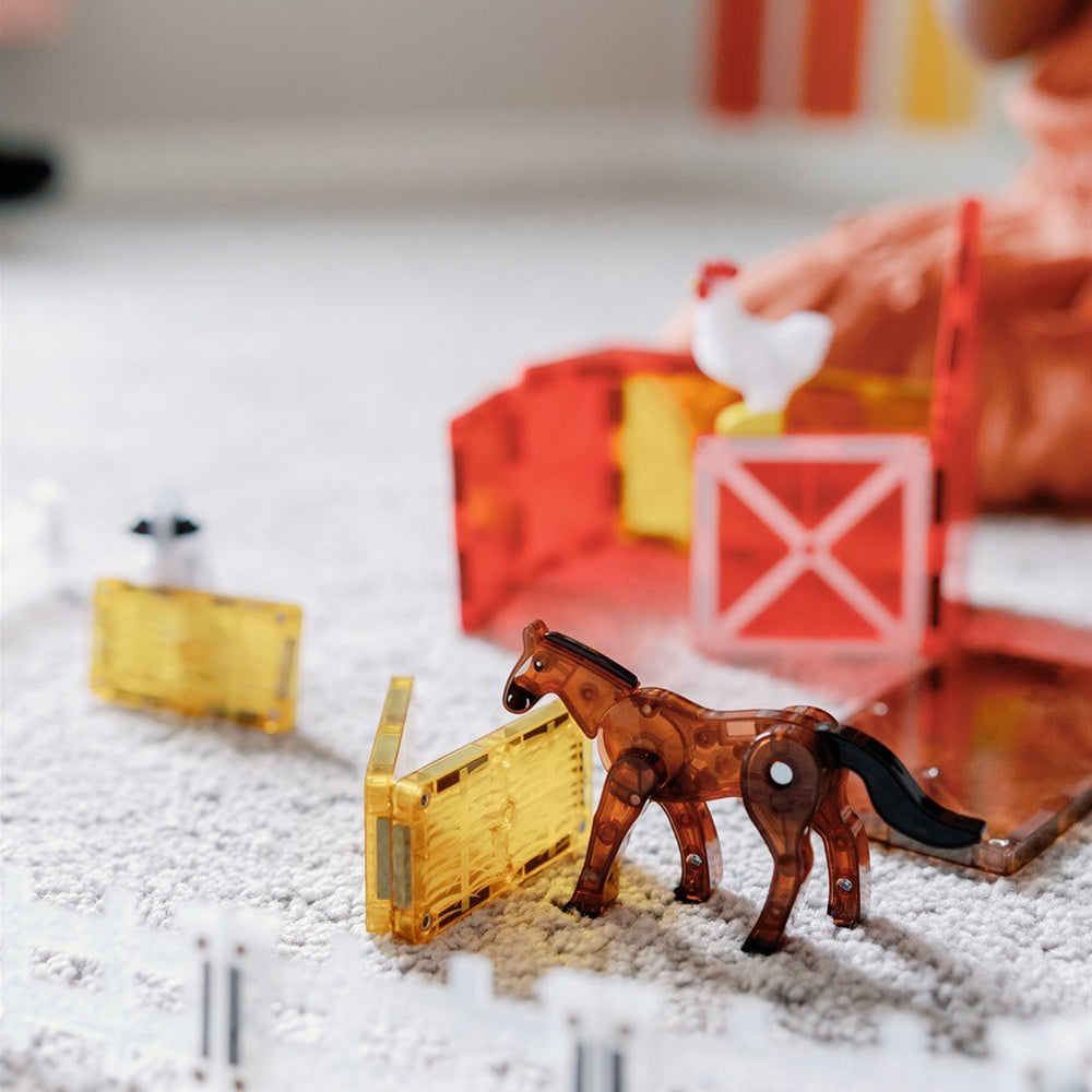 Magna Tiles Çiftlik Hayvanları Manyetik Bloklar - 25 Parça