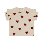 Antebies Kalp Jakar Tshirt Tayt Set