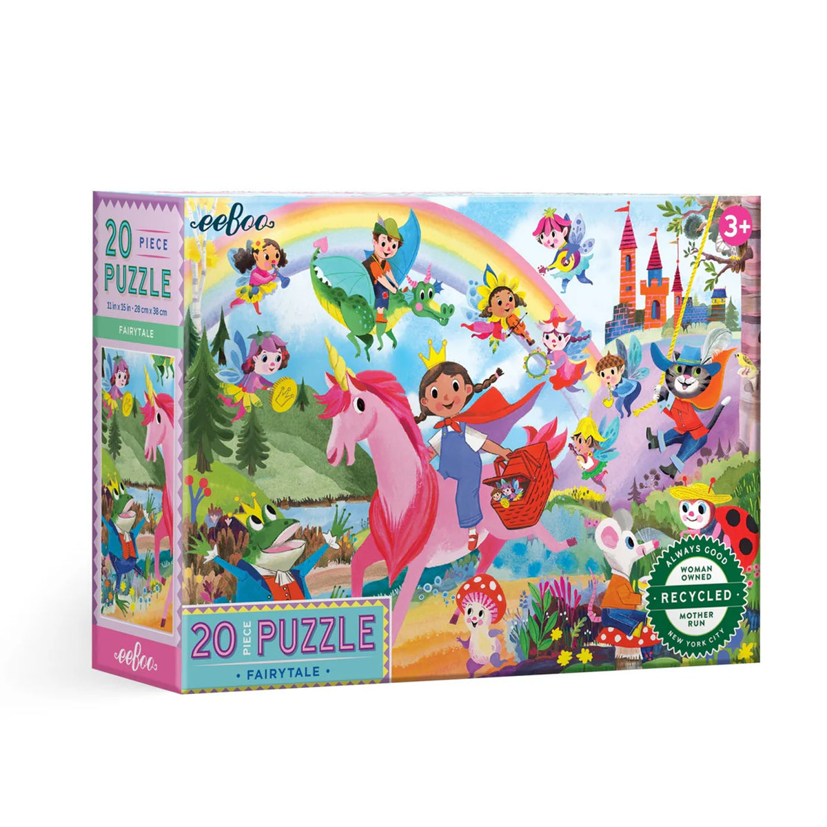 Eeboo 20 Parça Yapboz - Fairytale
